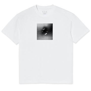 Polar Skate Co T-shirt S/S Magnetic Field White